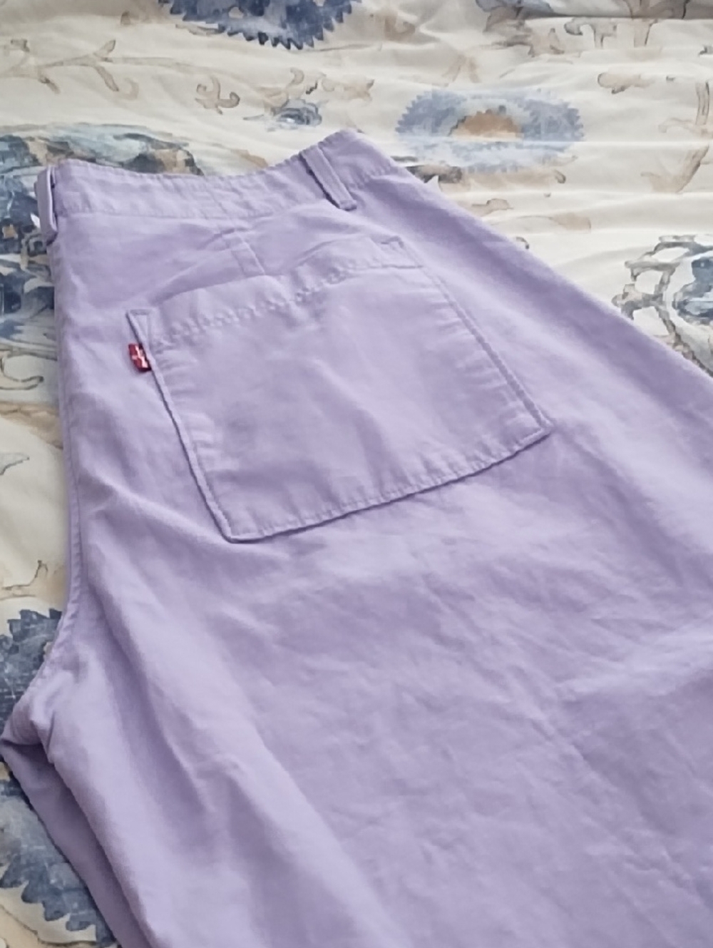 Lilac Levi's Cargo Style